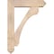 Ekena Millwork Legacy Arts and Crafts Smooth Bracket w/ Offset Brace, Douglas Fir, 7 1/2"W x 32"D x 44"H BKT0806X32X44LEC03SDF - alternate 2